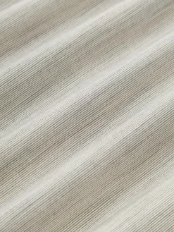 Funda nórdica de algodón lavado a rayas Caspian