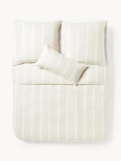 Funda nórdica de franela a rayas Belinda