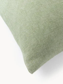 Funda nórdica de franela con punto espiga Wanda