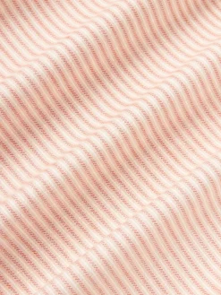 Funda nórdica de franela con rayas finas Javon