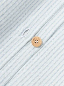 Funda nórdica de franela con rayas finas Javon