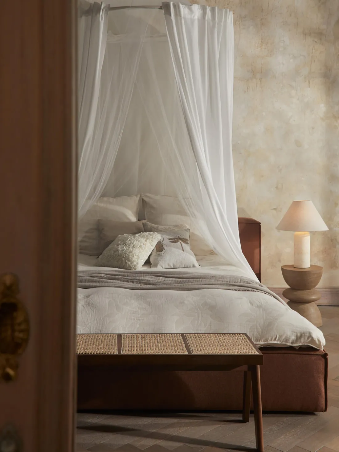 Funda nórdica de muselina jacquard Jasmina