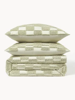 Funda nórdica de percal con tejido capitoné Scout