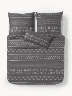 Funda nórdica de percal con estampado boho Kohana