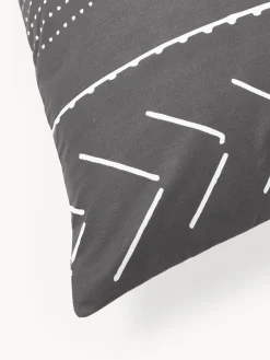 Funda nórdica de percal con estampado boho Kohana