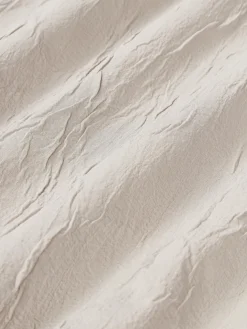 Funda nórdica de percal de algodón lavado Leonora