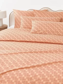 Funda nórdica de percal estampado Inki