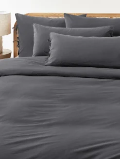 Funda nórdica de percal lavado Leonie