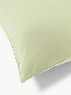 Funda nórdica de percal lavado Leonie