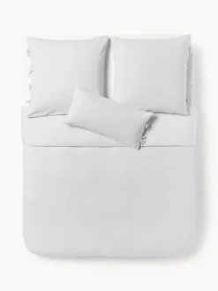 Funda nórdica de percal lavado Leonie