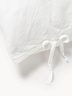 Funda nórdica de percal lavado Leonie