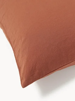 Funda nórdica de percal lavado Leonie