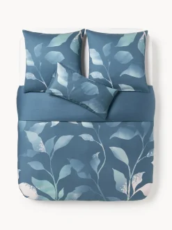 Funda nórdica de satén estampado Marino