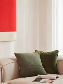 Fundas de cojines de terciopelo texturizado Carter, 2 uds.