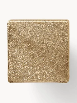 Gancho de pared de latón con efecto envejecido Square