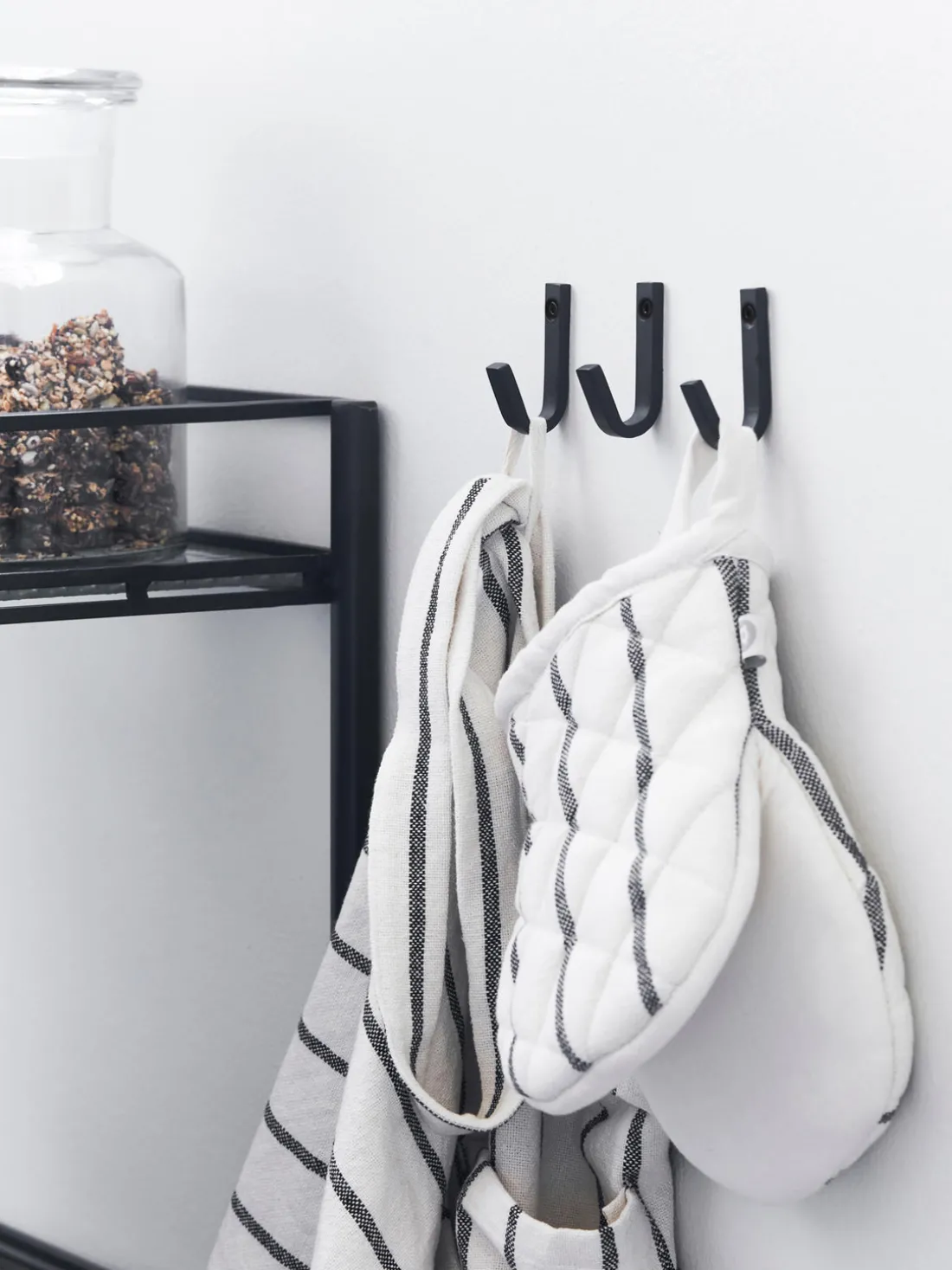 Ganchos de metal Bath, 3 uds.