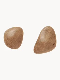 Ganchos de pared de madera de fresno Cairn, 2 uds.