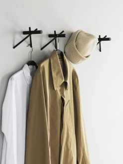 Ganchos de pared de madera Sticks, 2 uds.