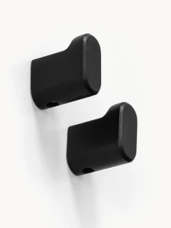 Ganchos toalla MILO / 2 uds. / Negro