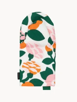 Guante de horno de algodón Pieni Green Green