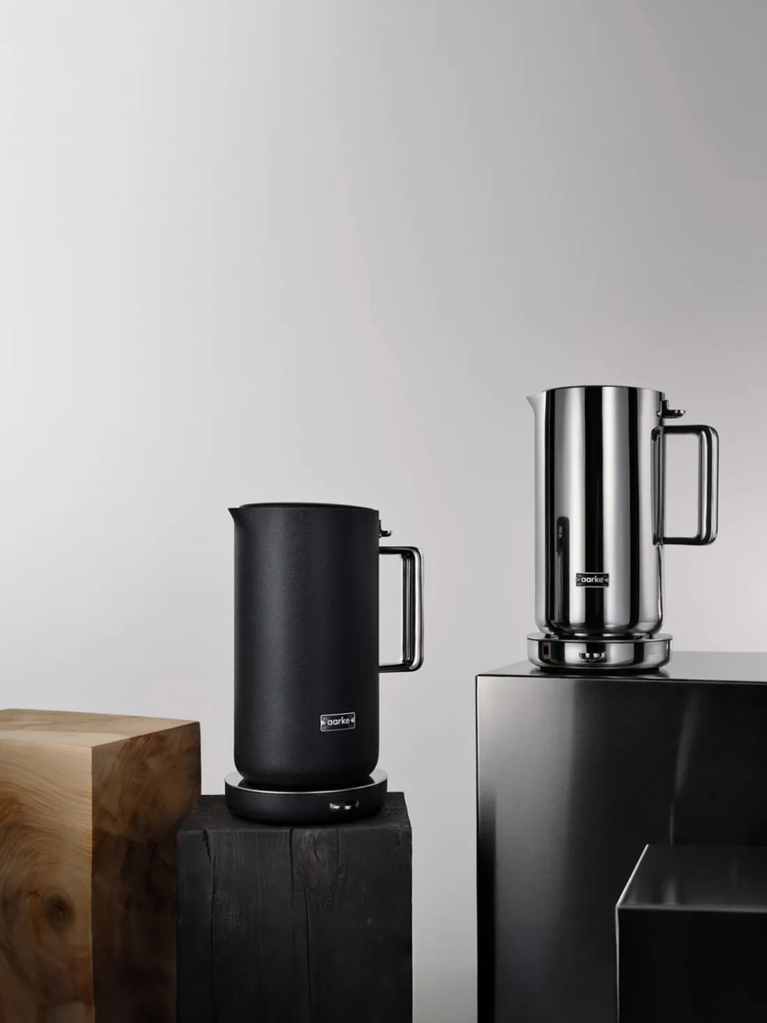 Hervidor de acero inoxidable Aarke, 1,2 L