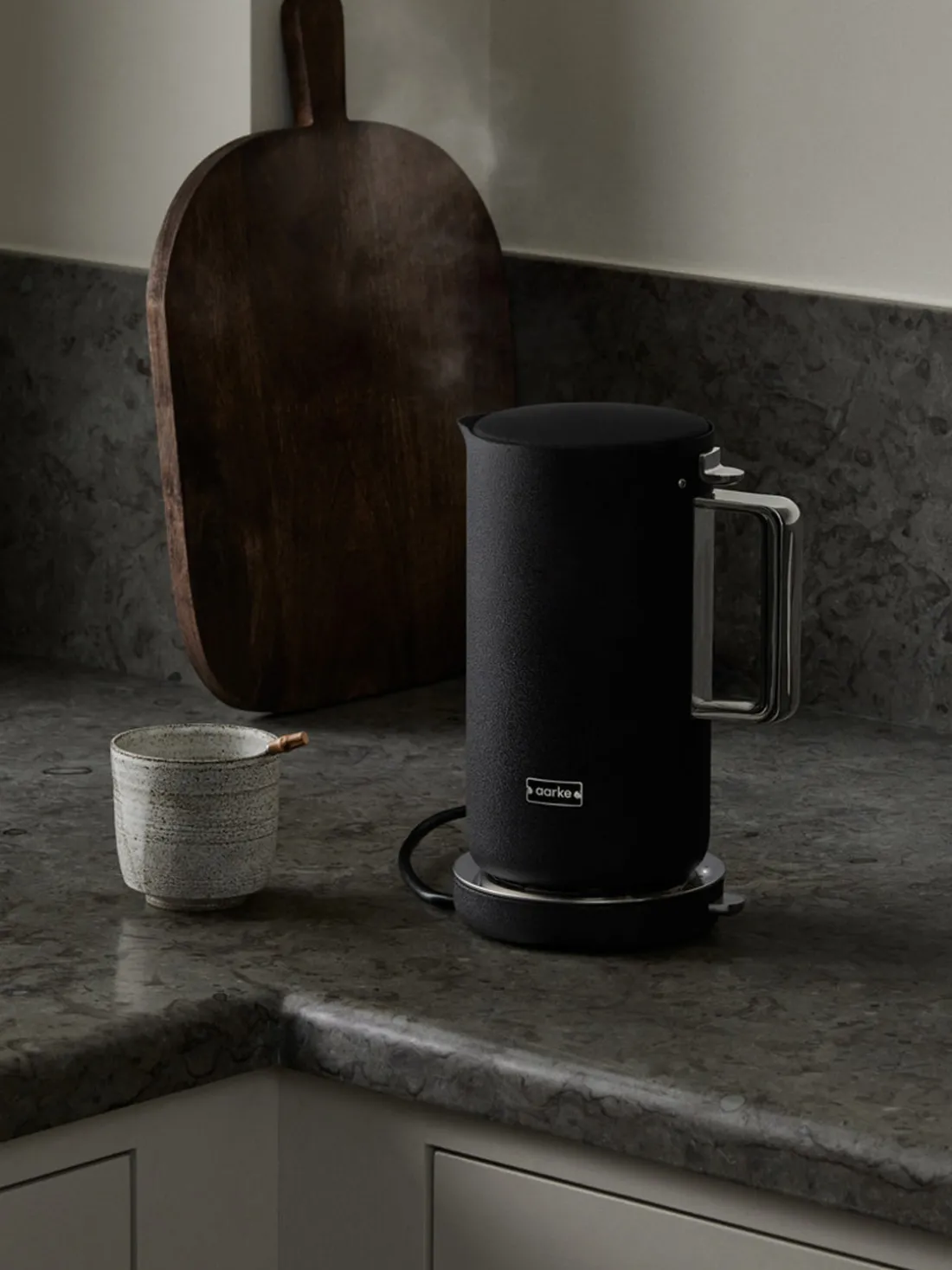 Hervidor de acero inoxidable Aarke, 1,2 L