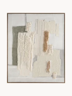 Impresión artesanal en lienzo con marco de madera Tucman