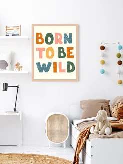 Impresión digital enmarcada Born to Be Wild