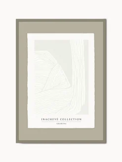 Impresión digital enmarcada artesanal Growing