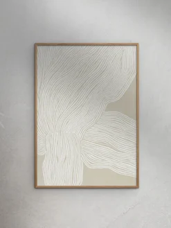 Impresión digital enmarcada The Poster Club x Rebecca Hein - The Line no. 09