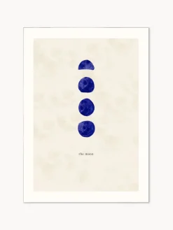 Impresión enmarcada Sophie M. Lucie The moon