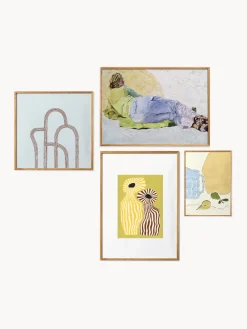 Impresiones digitales Wall Art, 4 uds.