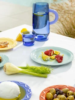 Jarra artesanal de vidrio borosilicato Dew, 1 L