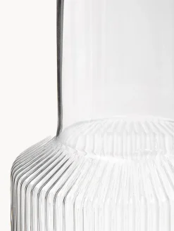 Jarra de agua soplada con relieves Ripple, 1 L