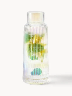 Jarra iridiscente con relieve Minna, 1,1 L