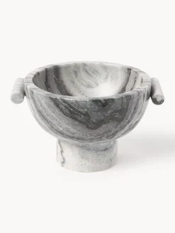 Jarrón artesanal con esmalte reactivo Wide, 30 cm