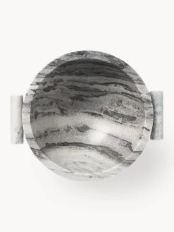 Jarrón artesanal con esmalte reactivo Wide, 30 cm