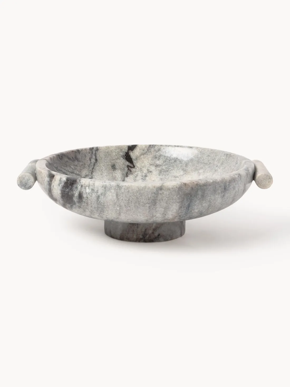 Jarrón artesanal con esmalte reactivo Wide, 15 cm