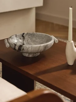 Jarrón artesanal con esmalte reactivo Wide, 15 cm