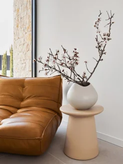 Jarrón artesanal de gres Opium, 28 cm