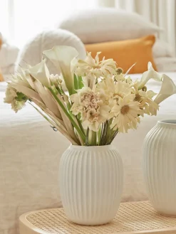 Jarrón artesanal de porcelana Hammershøi, 20 cm