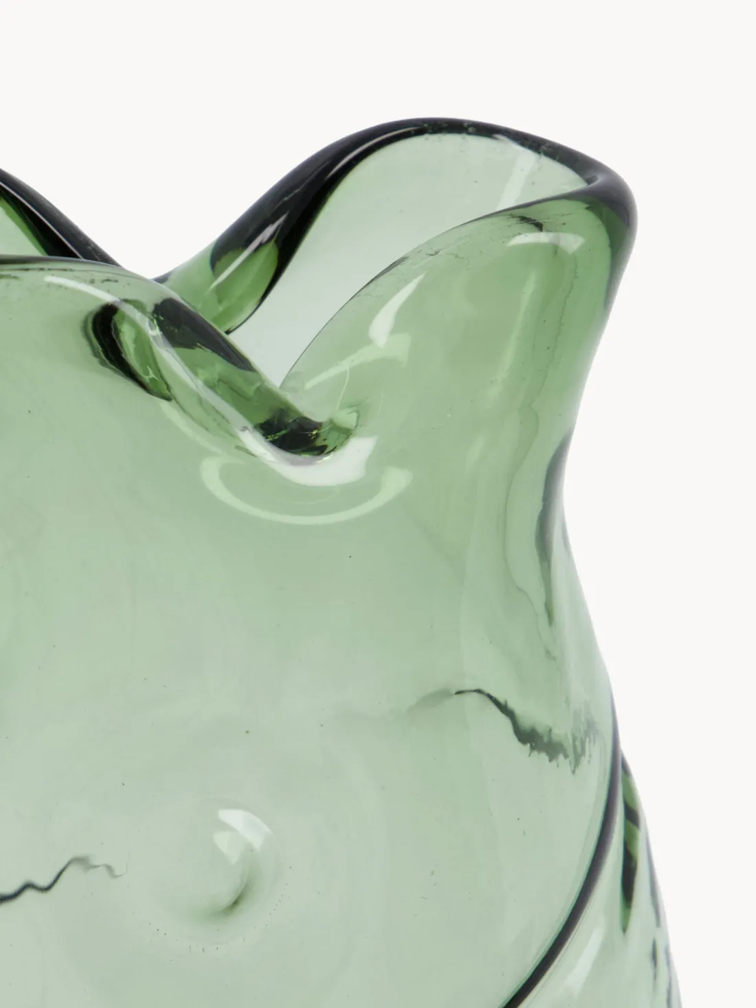 Jarrón artesanal Fish, 28 cm