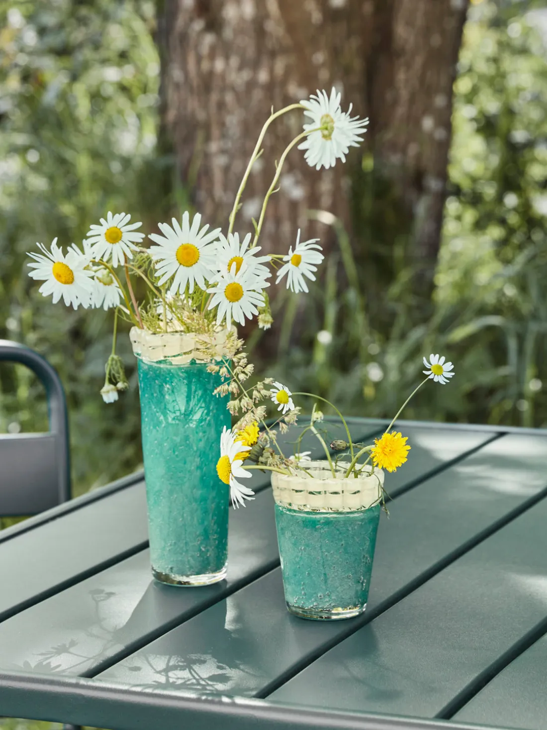 Jarrón artesanal Kupla, 19 cm