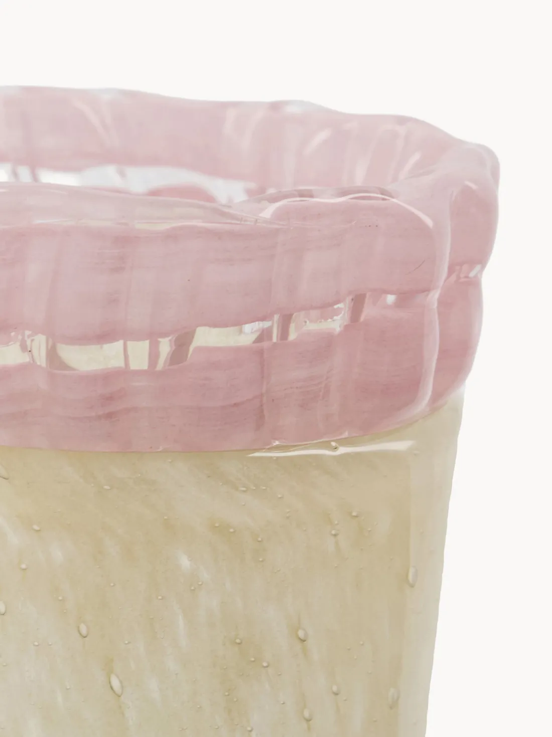 Jarrón artesanal Kupla, 19 cm