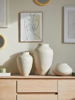 Jarrón artesanal Latona, Al 30 cm