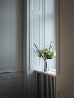 Jarrón de acero inoxidable Bloom Botanica, 33 cm