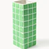Jarrón de diseño Tile, 28 cm