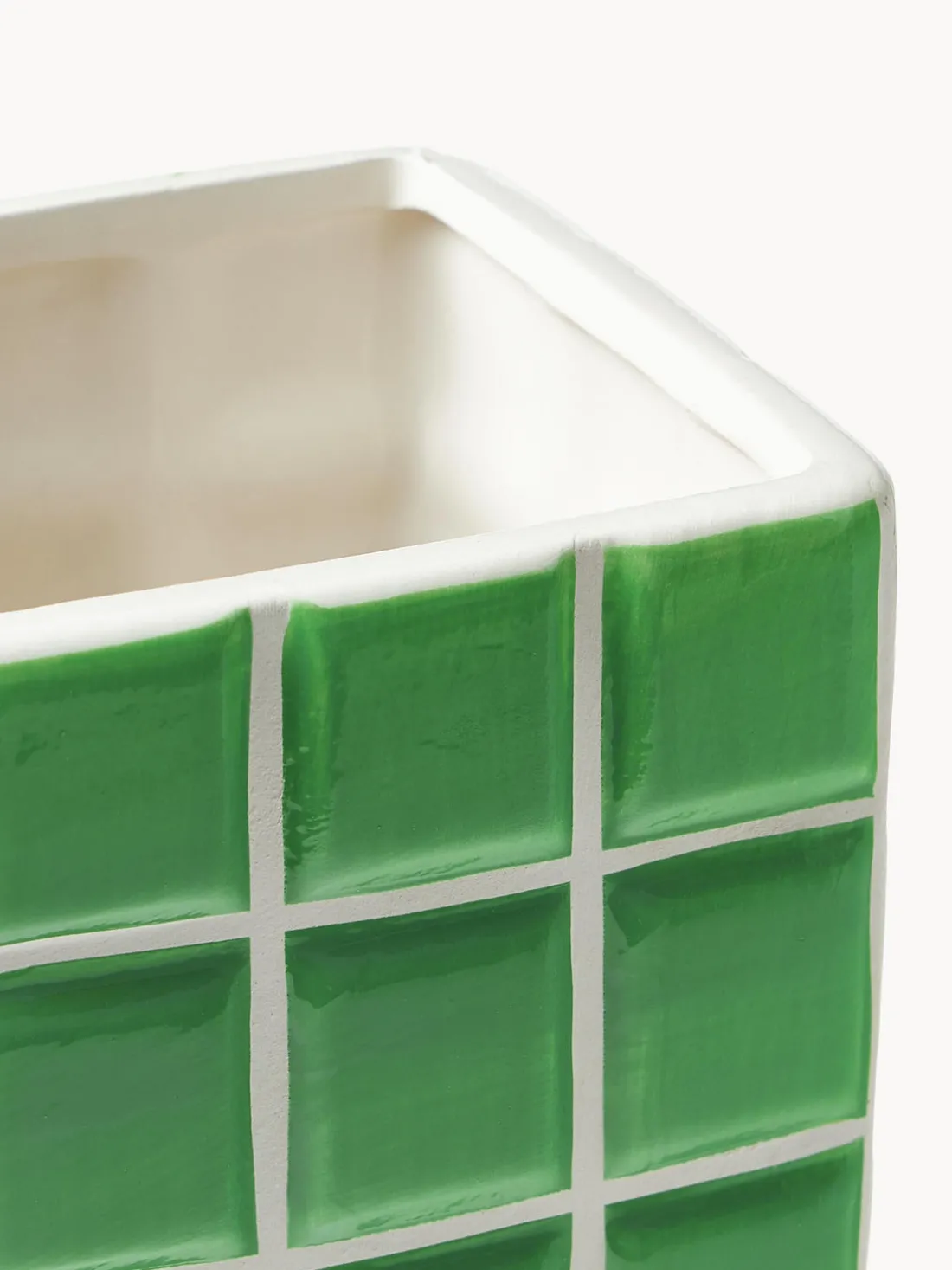 Jarrón de diseño Tile, 28 cm