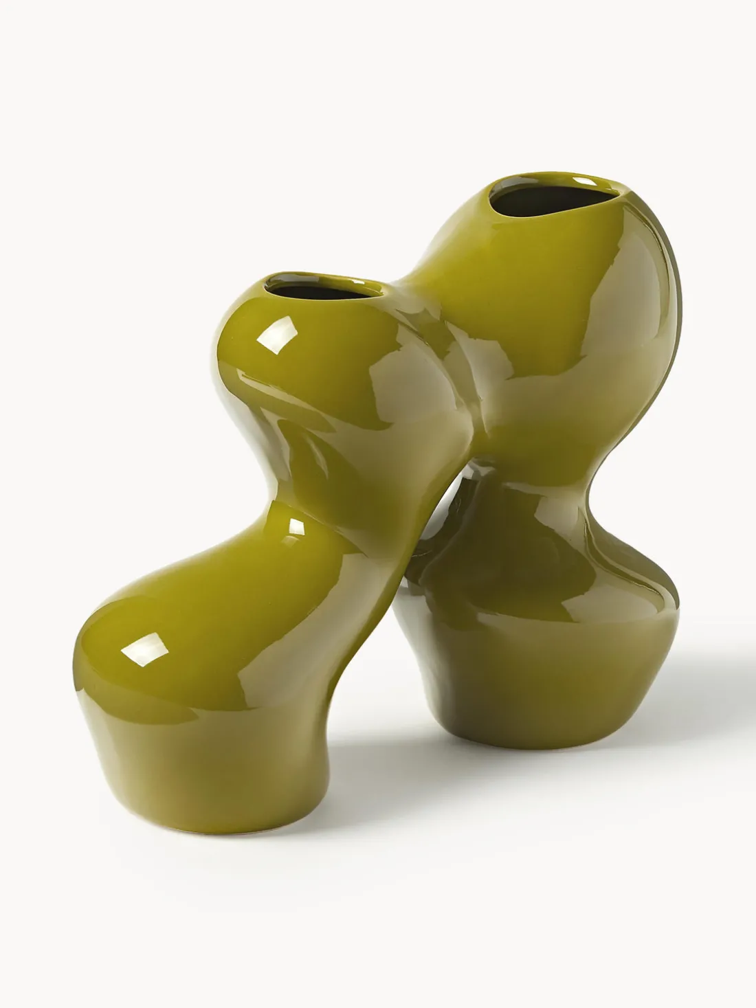 Jarrón de gres Madhuri, 25 cm