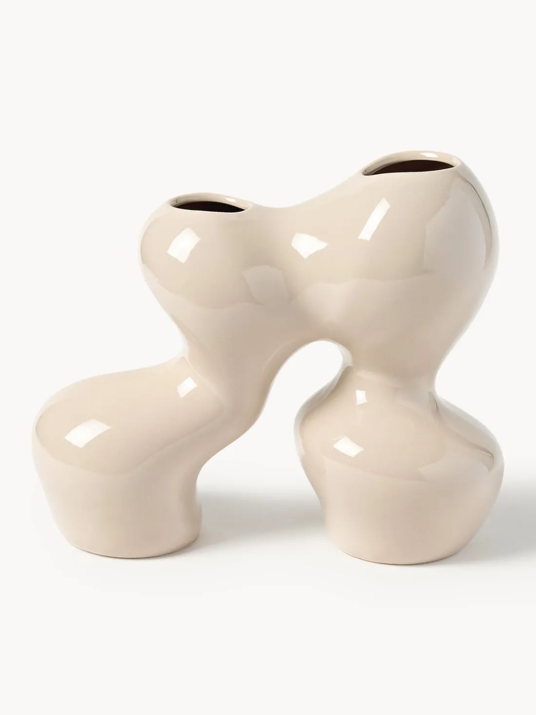 Jarrón de gres Madhuri, 25 cm